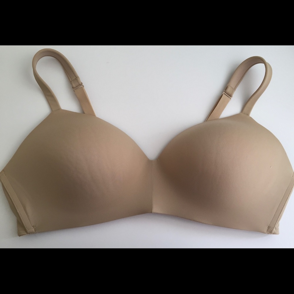 Cacique 42C Lightly Lined TShirt No Wire in Nude